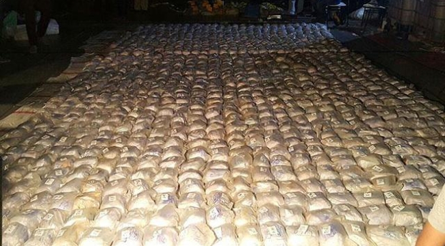 Meksika'da 1,5 tondan fazla kokain ele geçirildi