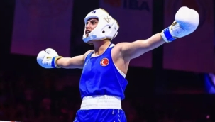 Milli boksör Busenaz Sürmeneli'den altın madalya