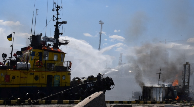 Rusya, Odessa Limanı'nı vurduğunu kabul etti