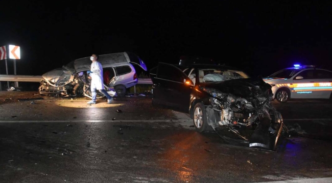 Sinop'ta trafik kazası; 4 ölü, 1 yaralı var