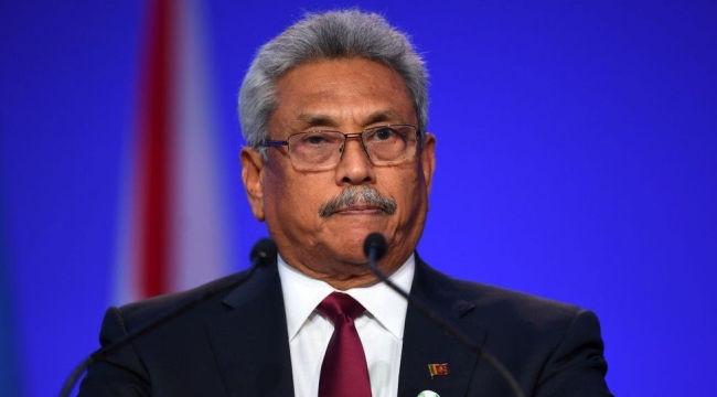 Sri Lanka Cumhurbaşkanı istifa edeceğini bildirdi