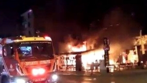 Sultanbeyli'deki bir lokantada mutfak tüpü patladı