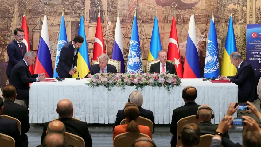 Tahıl Sevkiyatı Anlaşması imzalandı