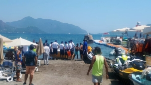 Muğla'da sürat teknesi tekne dolmuşa çarptı: 1 ölü