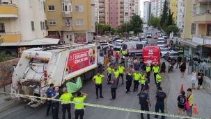 Adana'da çöp kamyoneti 12 yaşındaki çocuğu ezdi