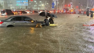 Güney Kore'de şiddetli yağış: En az 14 kişi öldü