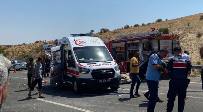 Gaziantep'te zincirleme kaza: 15 ölü 22 yaralı
