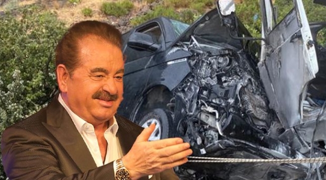 İbrahim Tatlıses trafik kazası geçirdi