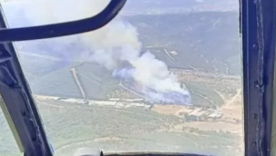 İzmir/Buca'da orman yangını