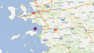 Kuşadası açıklarında 5 büyüklüğünde deprem