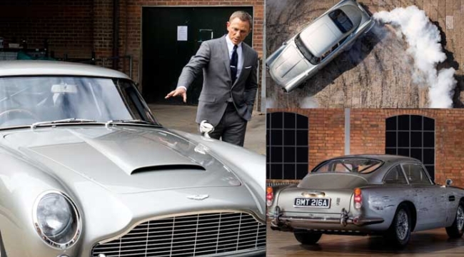 James Bond'daki Aston Martin DB5 satışa çıkıyor