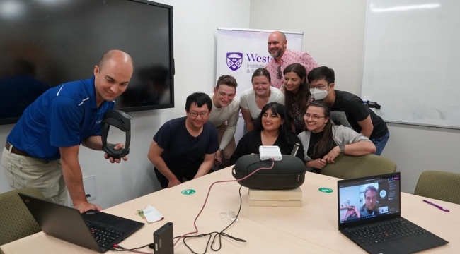 Kanada'da bir ekip sanal ışınlandı