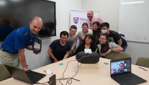 Kanada'da bir ekip sanal ışınlandı