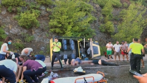 Marmaris'te safari aracı devrildi: 5 ölü, 6 yaralı