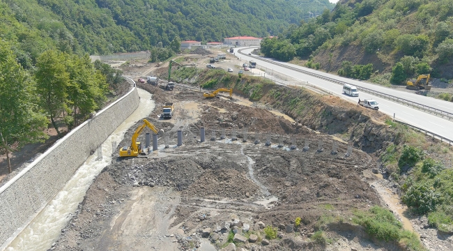 Trabzon'da "Sel Tırmığı" projesi yapılıyor