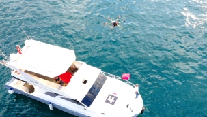 Yemeksepeti, drone ile ilk teslimatını yaptı