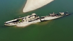 Kuraklık, ABD'deki 152 yıllık batığı ortaya çıkardı