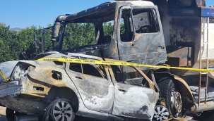 Adana: Çaldığı araçla kaza yaptı, yanarak öldü