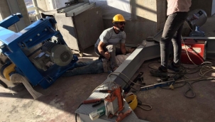 Antep'te işçilerin üzerine platform düştü: 1 ölü