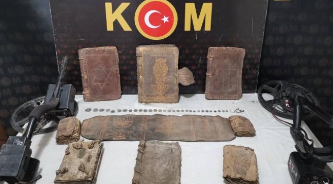 Balıkesir'de tarihi eser kaçakçılığı operasyonu