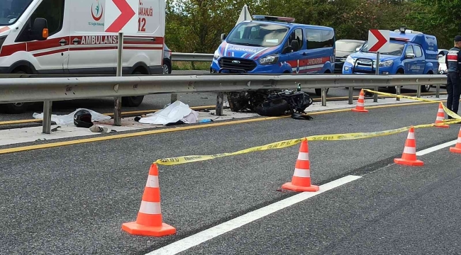 Düzce'de motosiklet kazası: 2 ölü