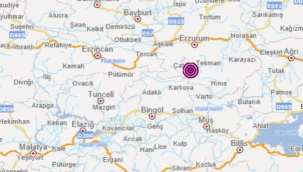 Erzurum'da 4,9 büyüklüğünde deprem