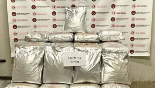 Hakkari sınırında 513 kg eroin ele geçirildi