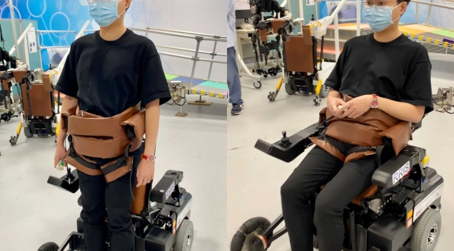 Düşen insanları yakalayan robot: Mr. Bah