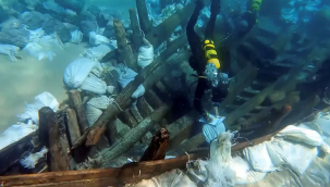 İsrail açıklarında 1200 yıllık gemi batığı bulundu