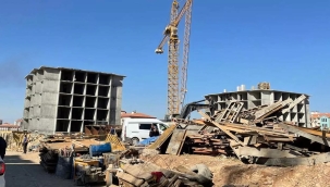 Malatya'da TOKİ inşaatında vinç kazası: 4 ölü