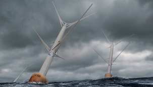 Rüzgara göre yön değiştiren türbin geliştirildi