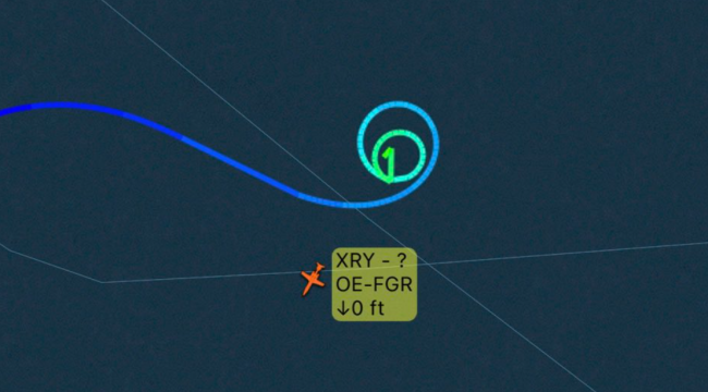 İspanya'dan kalkan jet, Letonya açıklarında düştü
