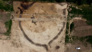 Prag'da 7.000 yıllık dairesel yapı gün yüzüne çıktı