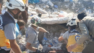 Rus uçakları İdlib'i vurdu: 7 ölü, 15 yaralı var