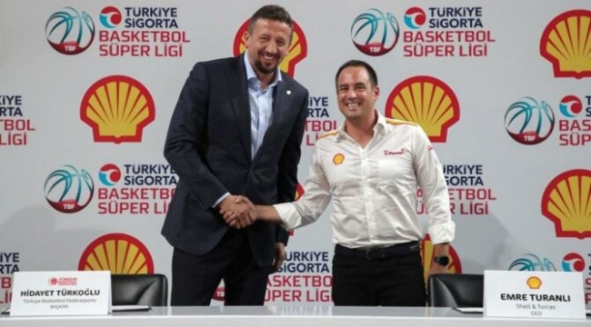 Shell, TBF Süper Ligi'nin ana sponsoru oldu