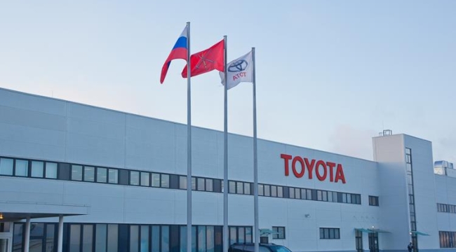 Toyota, Rusya'daki fabrikasını kapatıyor