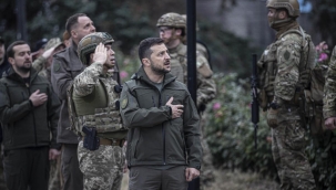 Zelenski trafik kazası geçirdi