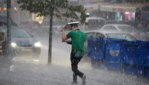 18 ilde kuvvetli yağış ve fırtına bekleniyor