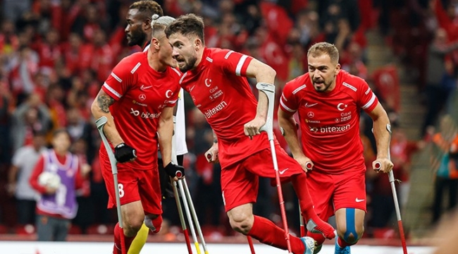 Ampute Futbol Milli Takımı dünya şampiyonu oldu