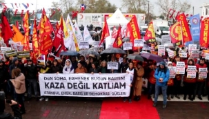 Ankara'da Amasra protestosuna sert müdahele