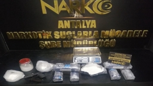 Antalya'da uyuşturucu operasyonu: 7 gözaltı