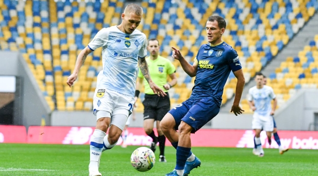 Dinamo Kiev-Rukh Lviv maçına hava saldırısı arası