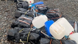 Galler'de 1,2 ton kokain sahile vurdu