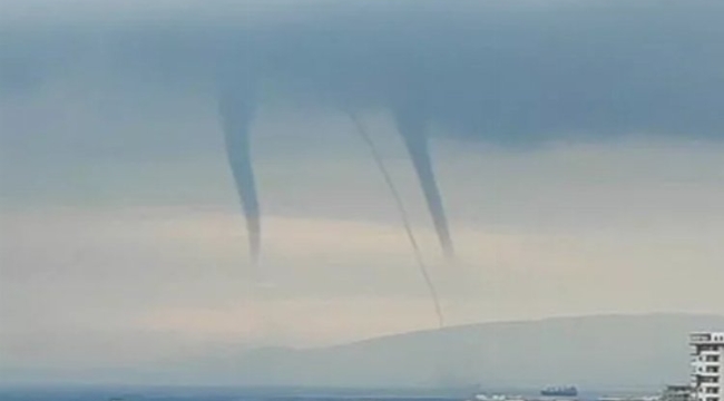Hatay'da 3 hortum oluştu