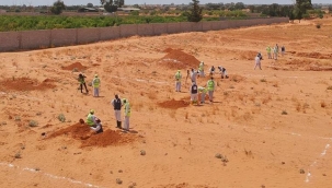 Libya'da bir okul bahçesinde toplu mezar bulundu