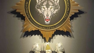 Malatya'da yolcu otobüsünden 11,8 kg esrar çıktı