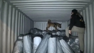 Meksika'dan gelen gemide uyuşturucu bulundu