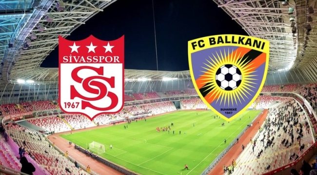 Sivasspor, Balkani'ye 4-3 yenildi