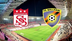Sivasspor, Balkani'ye 4-3 yenildi