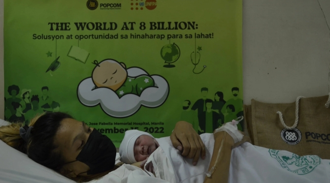 8 milyarıncı insan Filipinler'de doğdu